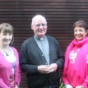 Glin Parish Delegates: Mary Hogan, Fr. Tom Crawford & Grace Fitzgearld
