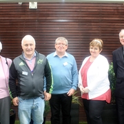 St. Munchins & St. Lelia’s Parish Deletgates: Sr. Barbara Jackson, Michael Kiely, Tim Mullane, Sharon Clohessy & Fr. Pat Seaver