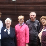St. Patricks & St. Brigids Parish Delegates: Fr. Chris O’Donnell, Maura Hayes, Margaret McCloskey, Micahel Halpin & Anna Malone