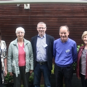 Kilfinane Parish Delegates: Elma Power, Sr. Patricia Coughlan, Nelius Hennessy, Gerard Clancy & Alice Carroll